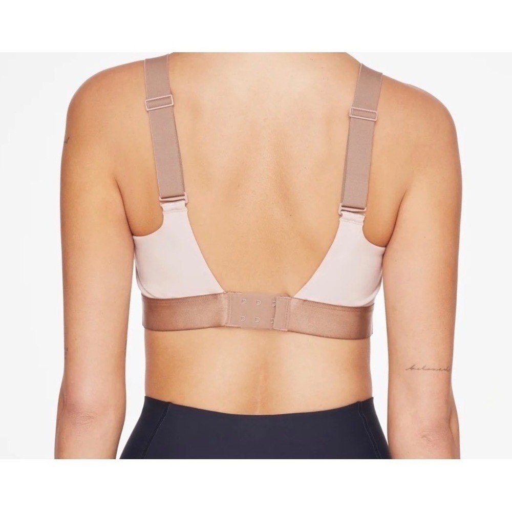 ThirdLove Kinetic Adjustable Athletic High Impact Sports Bra Beige Wireless 36B - Picture 2 of 9